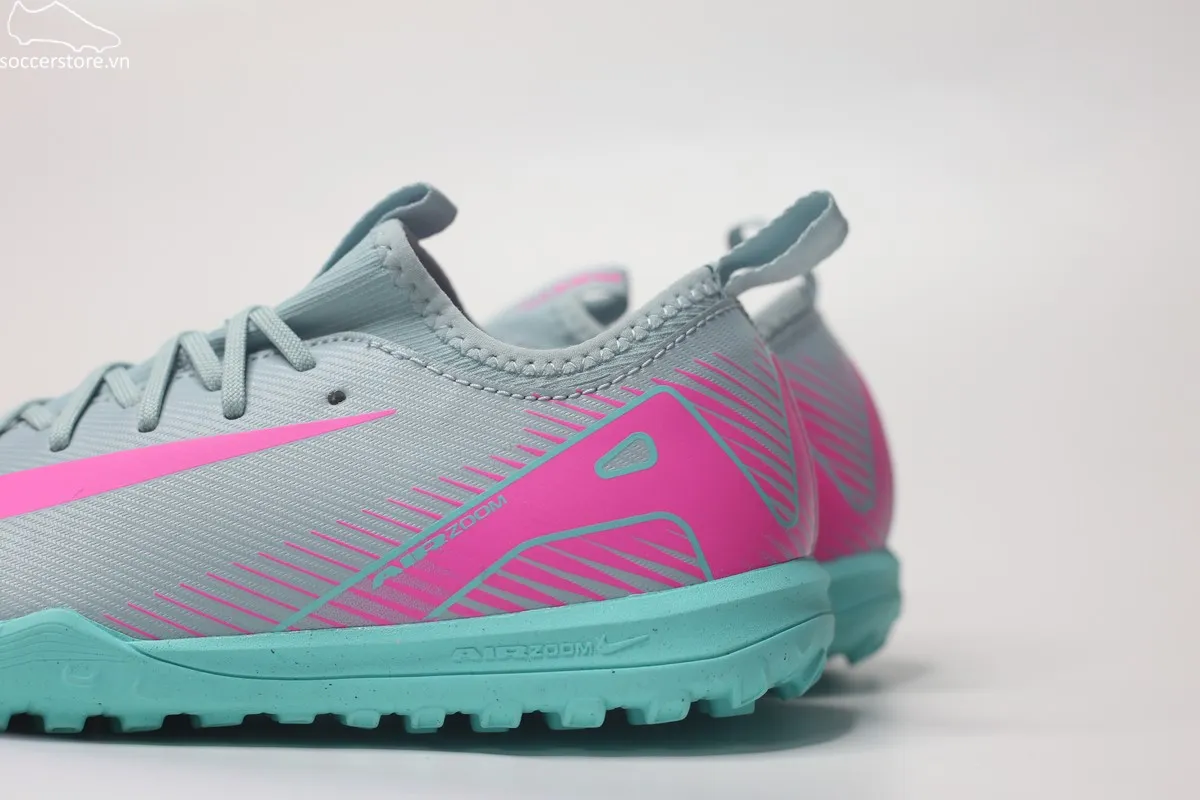 Nike Mercurial Vapor 16 Academy TF Junior màu xanh xám FQ8284-301