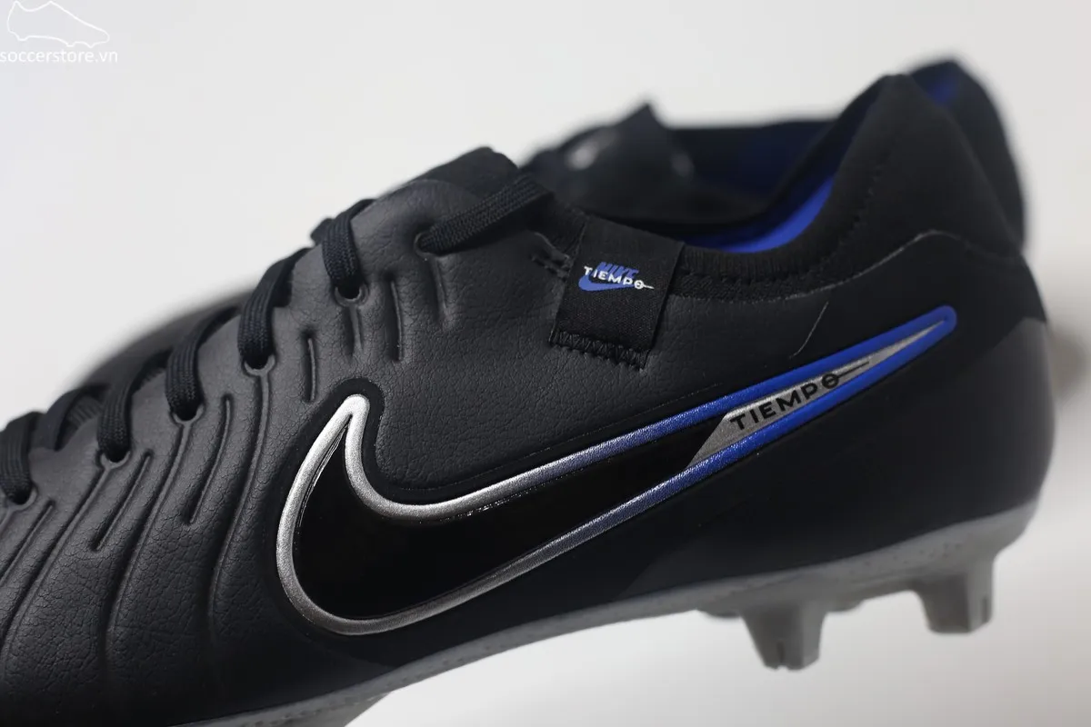 Nike Tiempo 10 Legend Pro HG/AG màu đen bạc DV4332-040