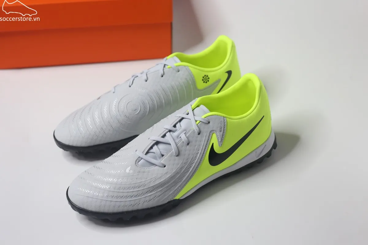 Nike Phantom GX 2 Academy TF Mad Voltage pack màu xám- xanh chuối FJ2577-003