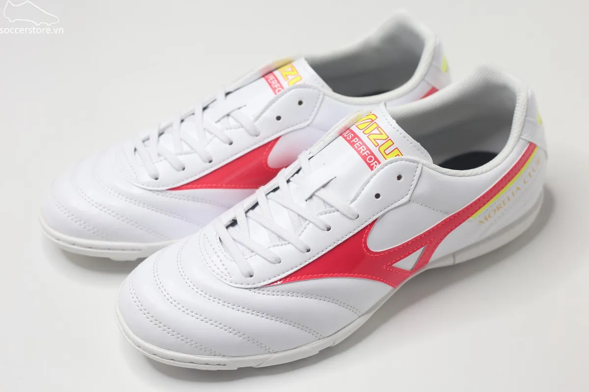 Mizuno Morelia 2 Club TF màu trắng đỏ xanh P1GD231664