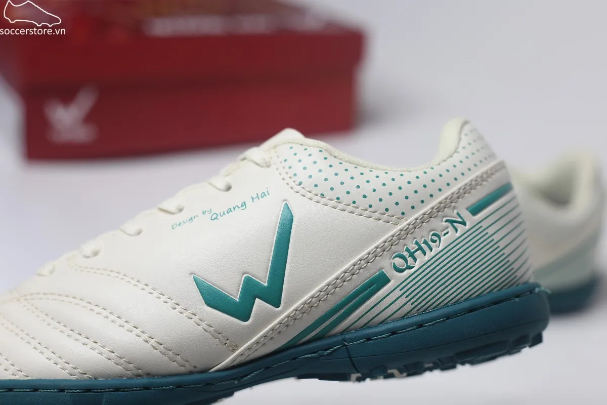 Giày bóng đá trẻ em Wika QH19 Neo màu kem WNEO-KE