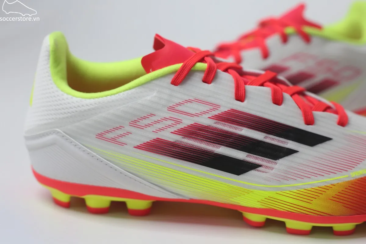 Adidas F50 League AG 2G/3G- Pure Victory pack màu trắng đỏ IE1262