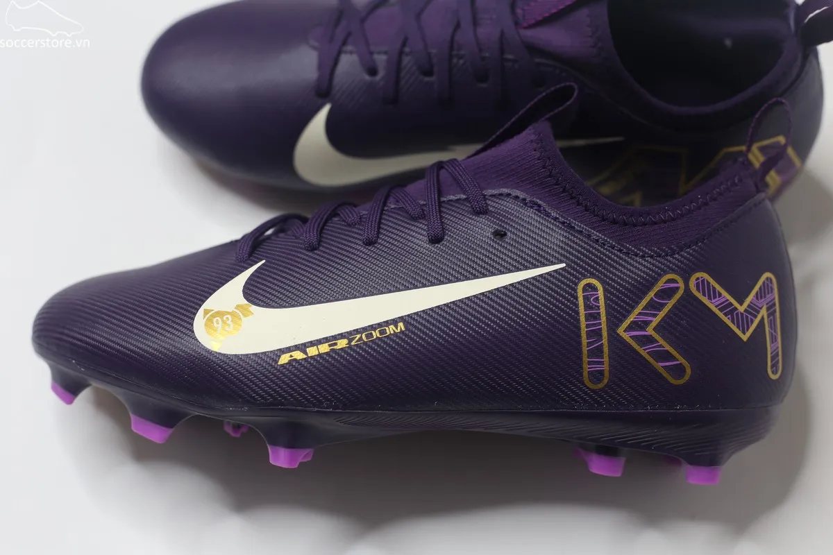 Nike Mercurial Vapor 16 Academy MG Jr Kylian Mbappé màu tím FQ8394-500