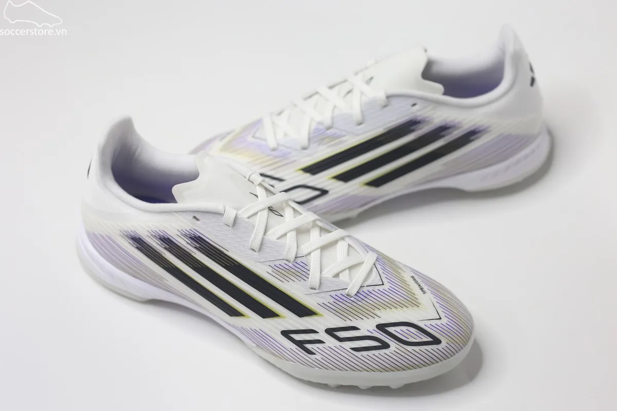 Adidas F50 League TF- Special Edition trắng đen JH7726