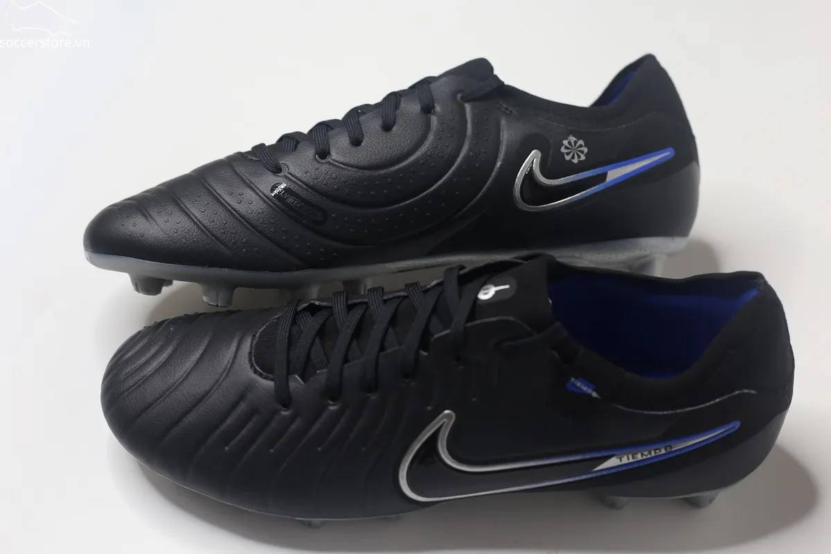 Nike Tiempo 10 Legend Pro HG/AG màu đen bạc DV4332-040