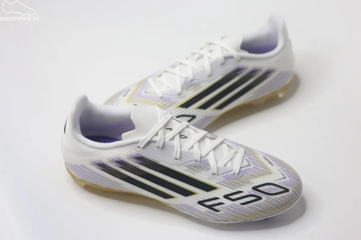 Adidas F50 League FG/MG- Road To Glory màu trắng đồng JI0005