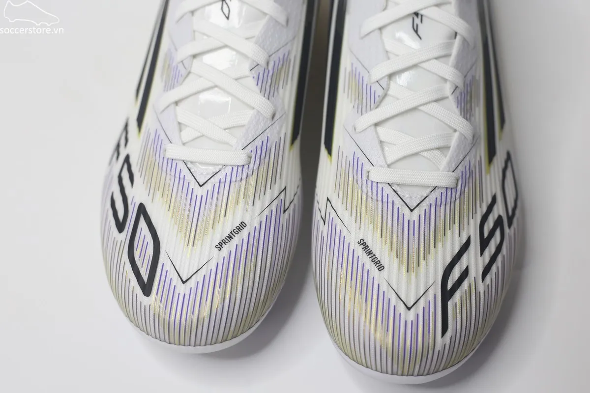 Adidas F50 League FG/MG- Road To Glory màu trắng đồng JI0005