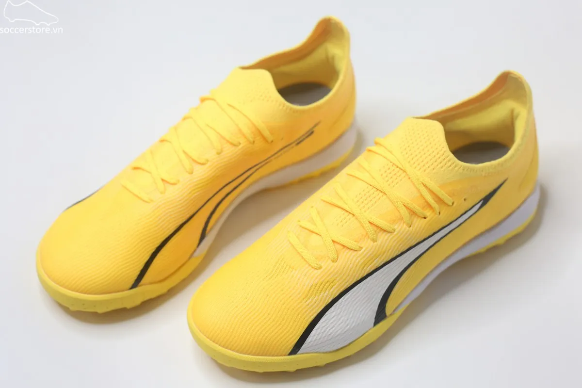 Puma Ultra Ultimate Cage TF màu vàng trắng 107502-04