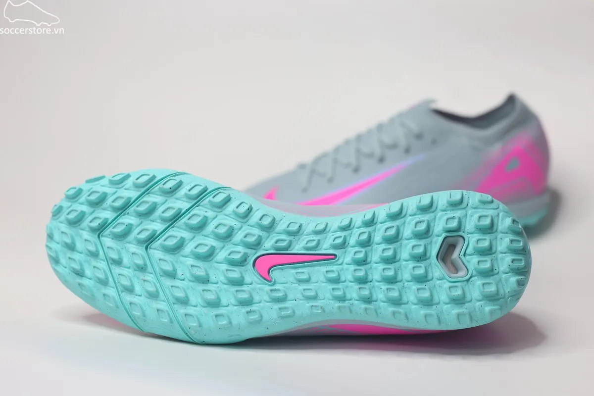 Nike Mercurial Vapor 16 Pro TF Air Zoom Refresh pack màu xám xanh FQ8687-301