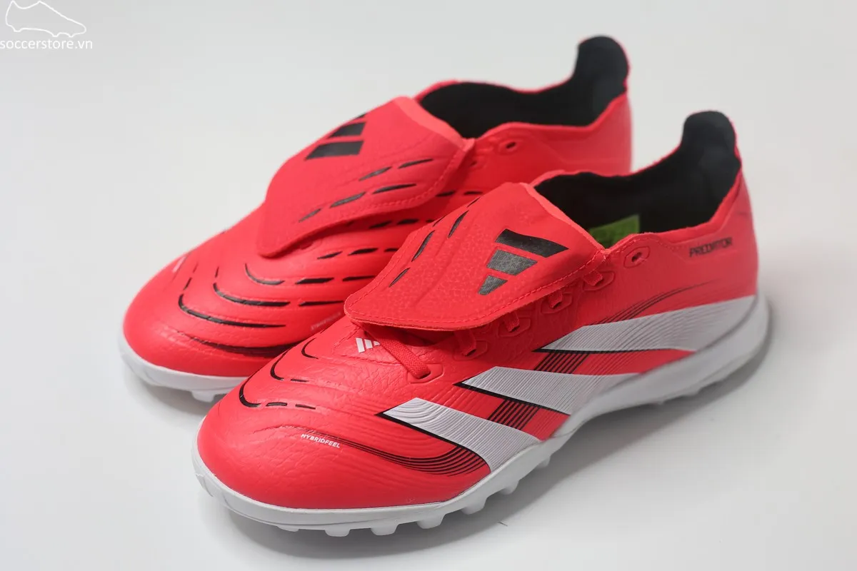 Adidas Predator League FT TF- Pure Victory màu đỏ trắng JS0384