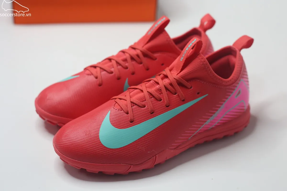 Nike Mercurial Vapor 16 Academy TF Jr đỏ than hồng FQ8284-800