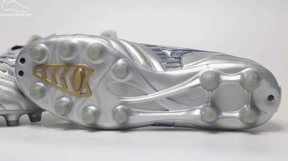 Mizuno Morelia Neo IV Pro FG màu bạc P1GA253404