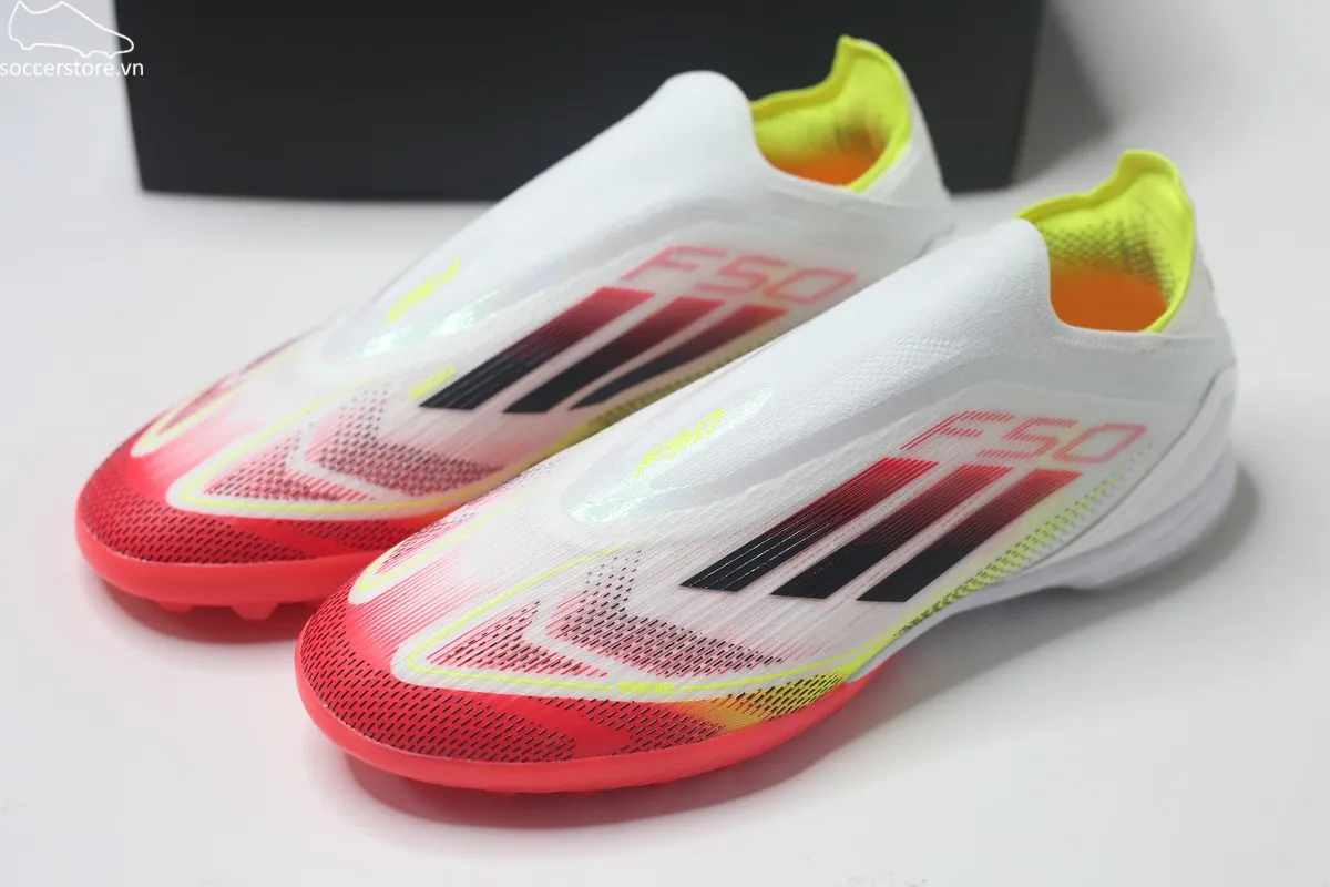 Adidas F50 Pro TF LL màu trắng đỏ JP7204