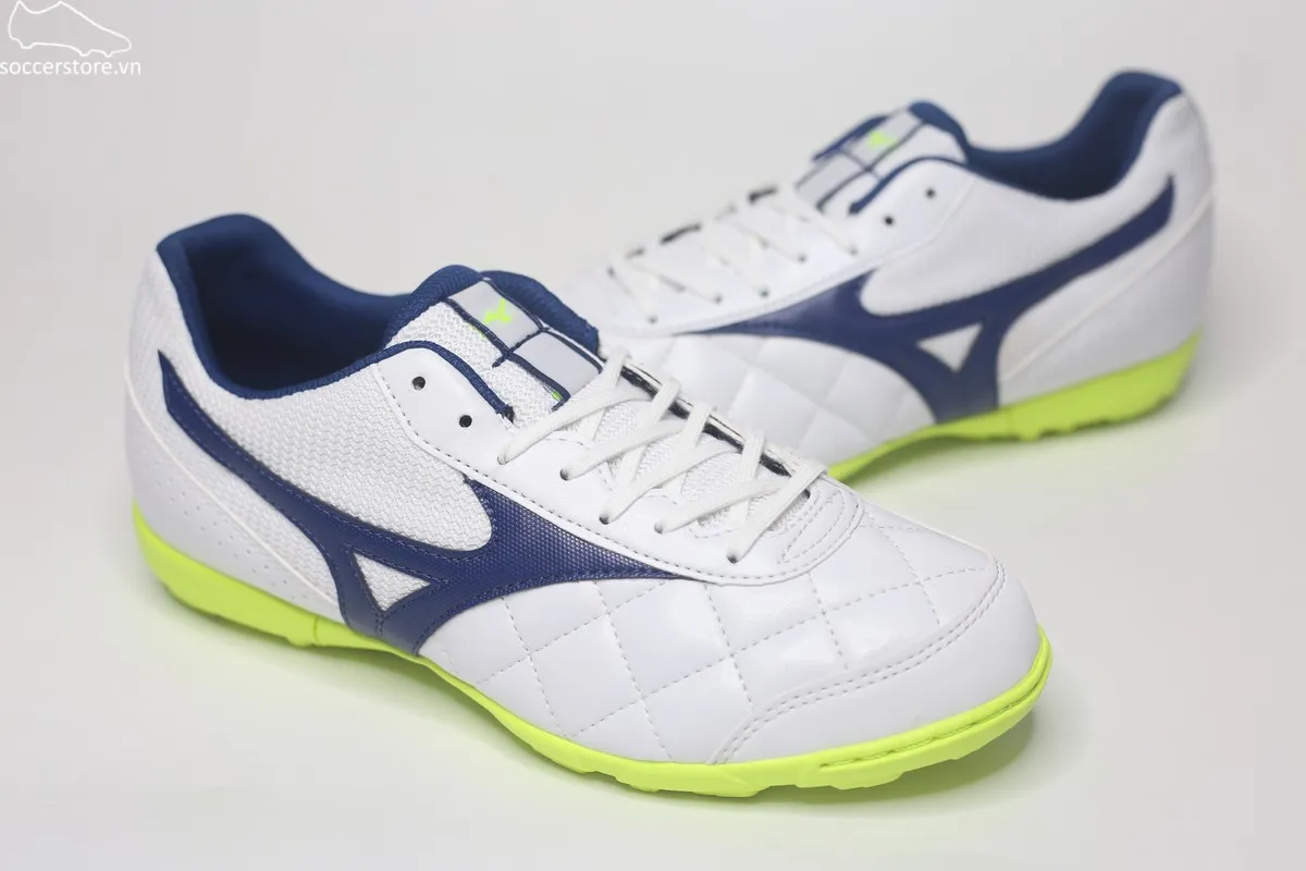 Mizuno Morelia Sala Club TF- trắng/ xanh đậm Q1GB261630