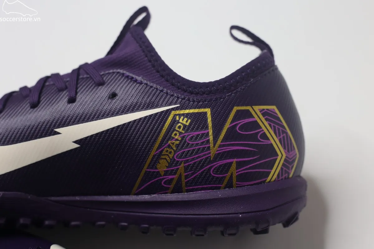 Nike Mercurial Vapor 16 Academy TF Jr Kylian Mbappé màu tím FQ8285-500
