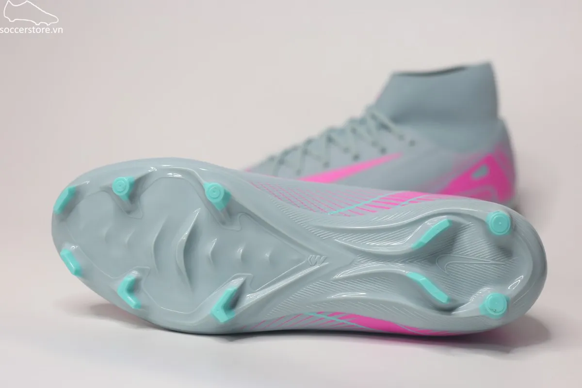 Nike Mercurial Superfly 10 Academy MG / FG- Prism pack màu xanh xám FQ1456-301