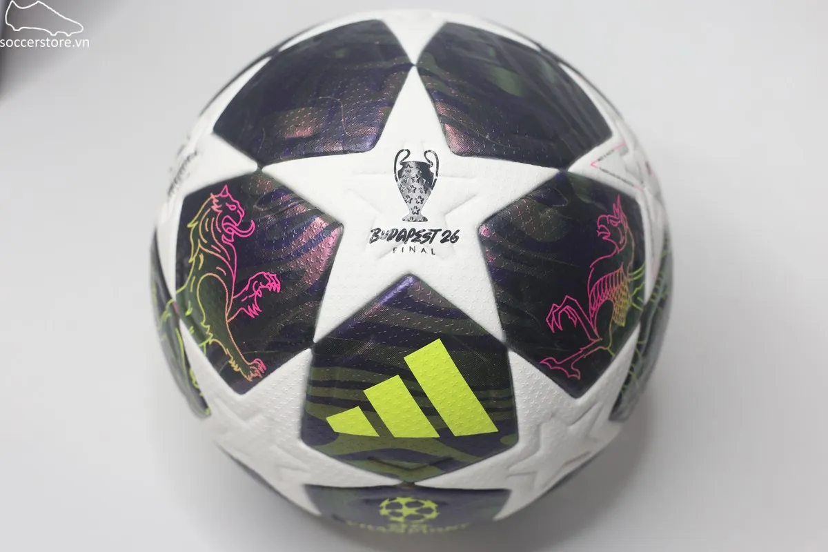 Bóng Adidas UCL Pro Final OMB Puskás Aréna 2026 JX9077