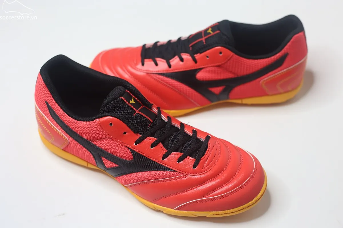 Mizuno Morelia Sala Club TF màu đỏ đen Q1GB240393
