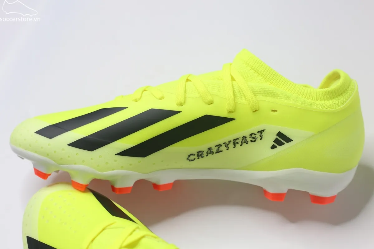 Mới 100% - Adidas X Crazyfast League MG màu xanh chuối IF0696