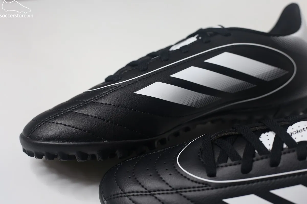 Giày bóng đá Adidas Goletto 9 màu đen trắng IH0083