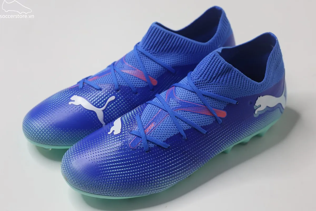 Puma Future Match 7 MG Jr màu xanh dương 107946-01