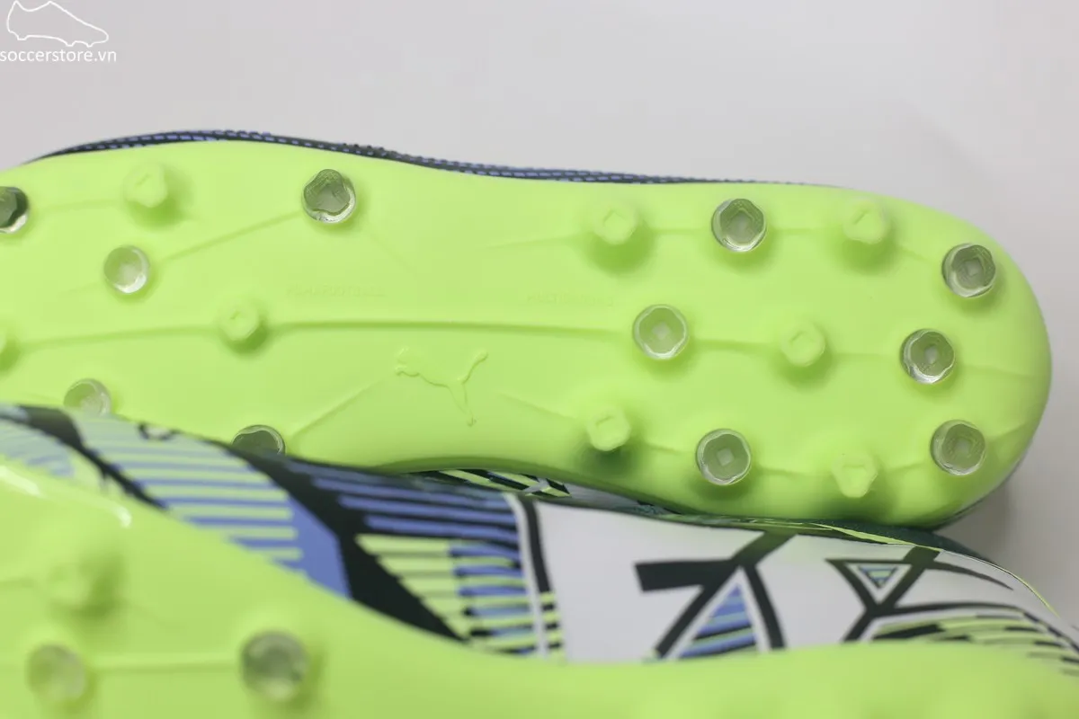 Puma Future 7 Match MG Jr màu xanh táo/ xám 107946-03