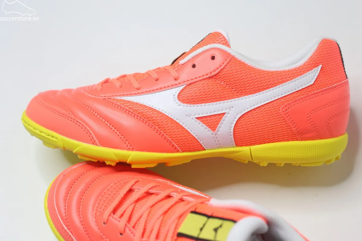 Mizuno Morelia MRL Sala Club TF màu đỏ cam Q1GB230380