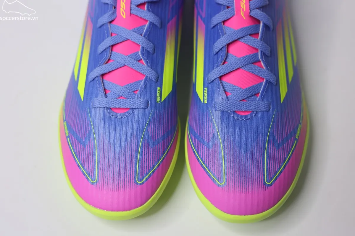 Giày bóng đá trẻ em Adidas F50 League TF J Kids- Celestial Victory màu blue fusion IE3754