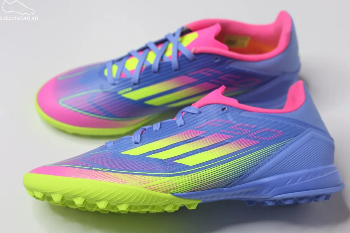 Adidas F50 League TF- Celestial Victory pack màu xanh blue fusion IE1230