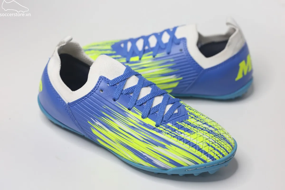 Giày bóng đá trẻ em Mitre Văn Lang màu blue