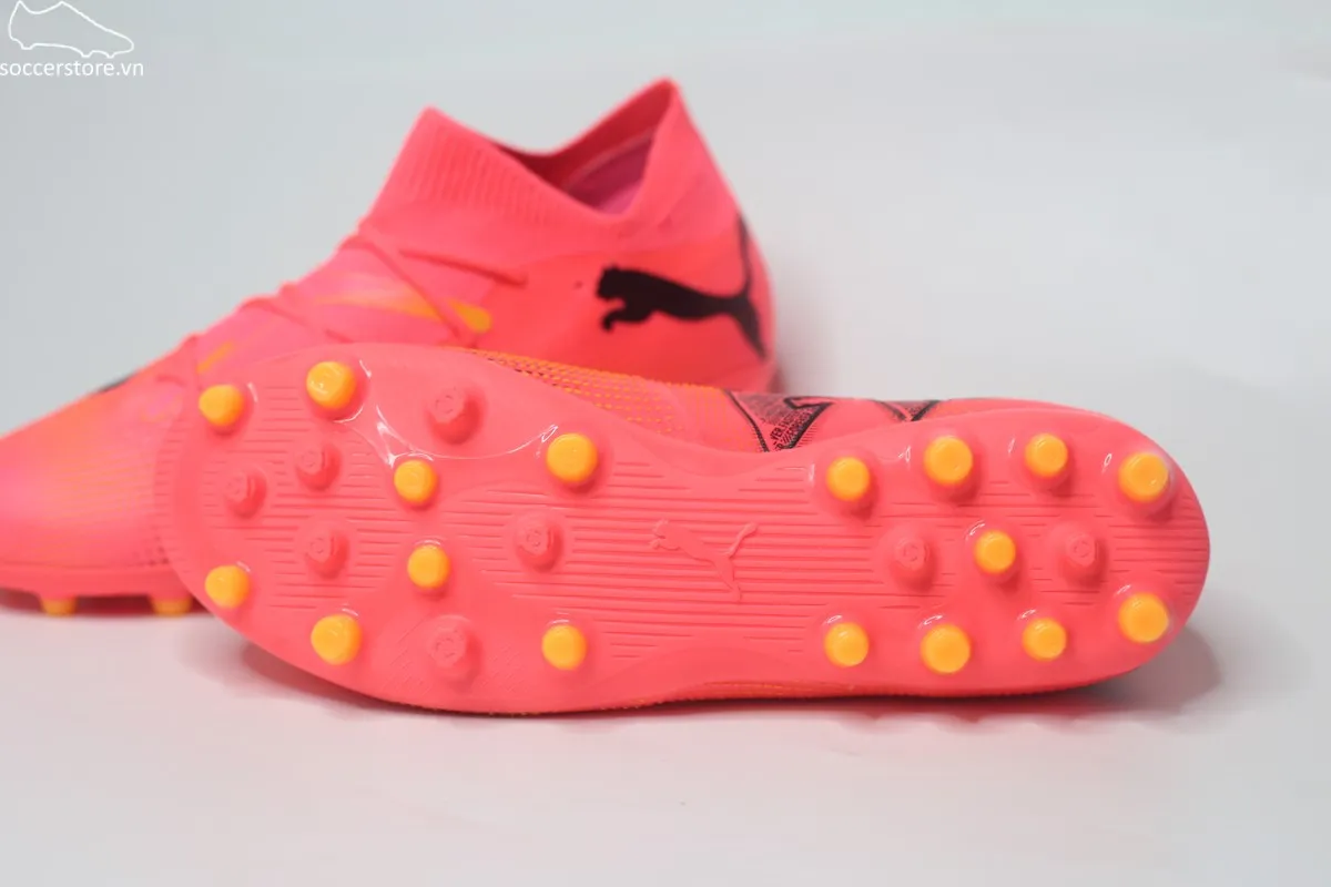 Puma Future 7 Match MG Jr màu đỏ cam 107730-03