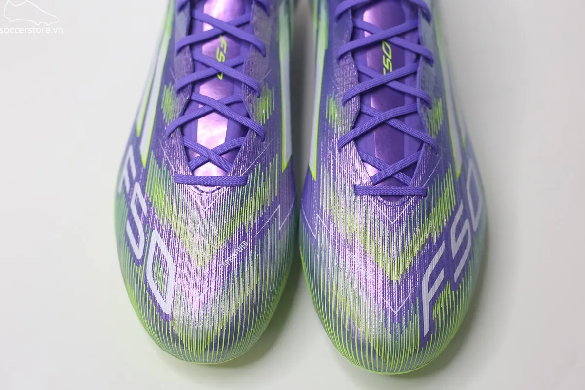 Adidas F50 Elite FG màu tím Radiant Blaze pack - JH7615