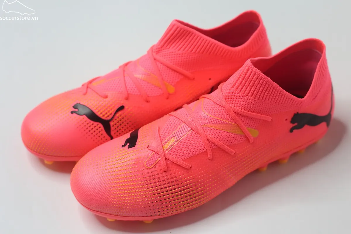Puma Future 7 Match MG Jr màu đỏ cam 107730-03