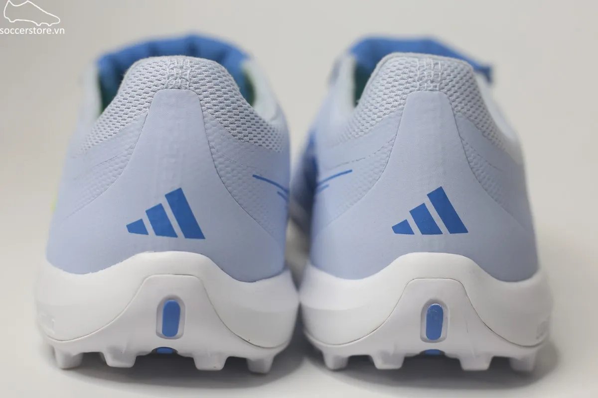 Adidas Predator League TF FT- Ice Cold Precision màu xanh ngọc Crystal Sky/ Ray Blue/ Solar Yellow JR7874