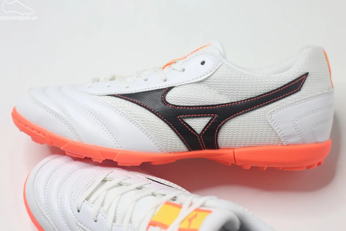 Mizuno Morelia Sala Club TF màu trắng đen đỏ Q1GB230381