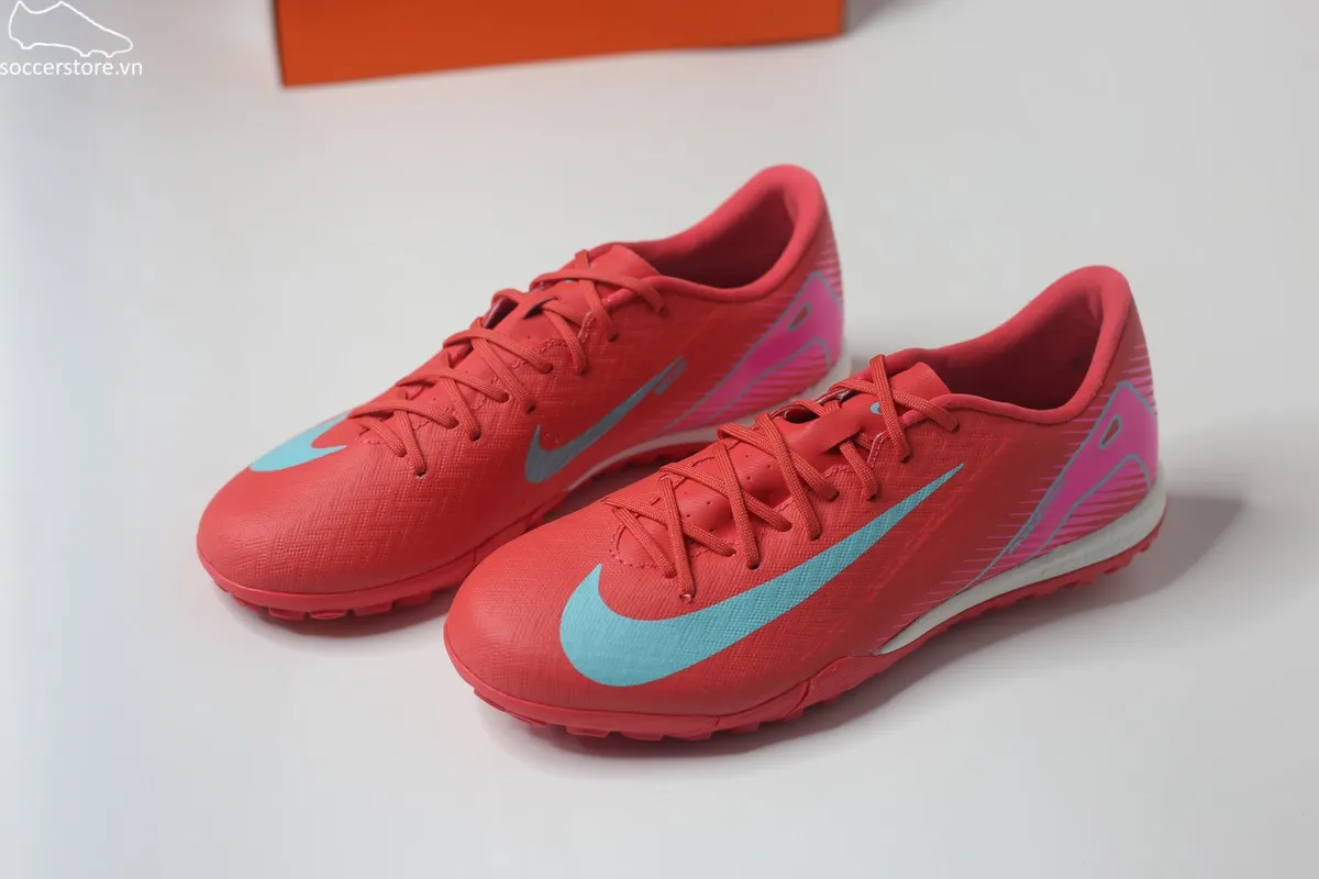 Nike Mercurial Vapor 16 Academy TF Air Zoom Mad Energy màu đỏ than hồng FQ8449-800