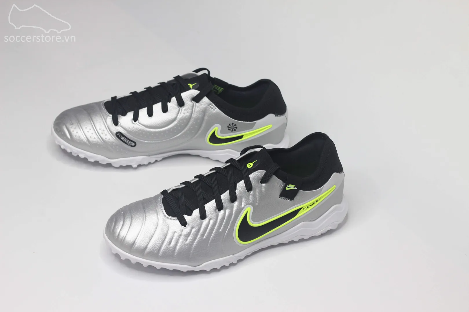 Nike Tiempo Legend 10 Pro TF Déjà Vu pack màu bạc DV4336-001