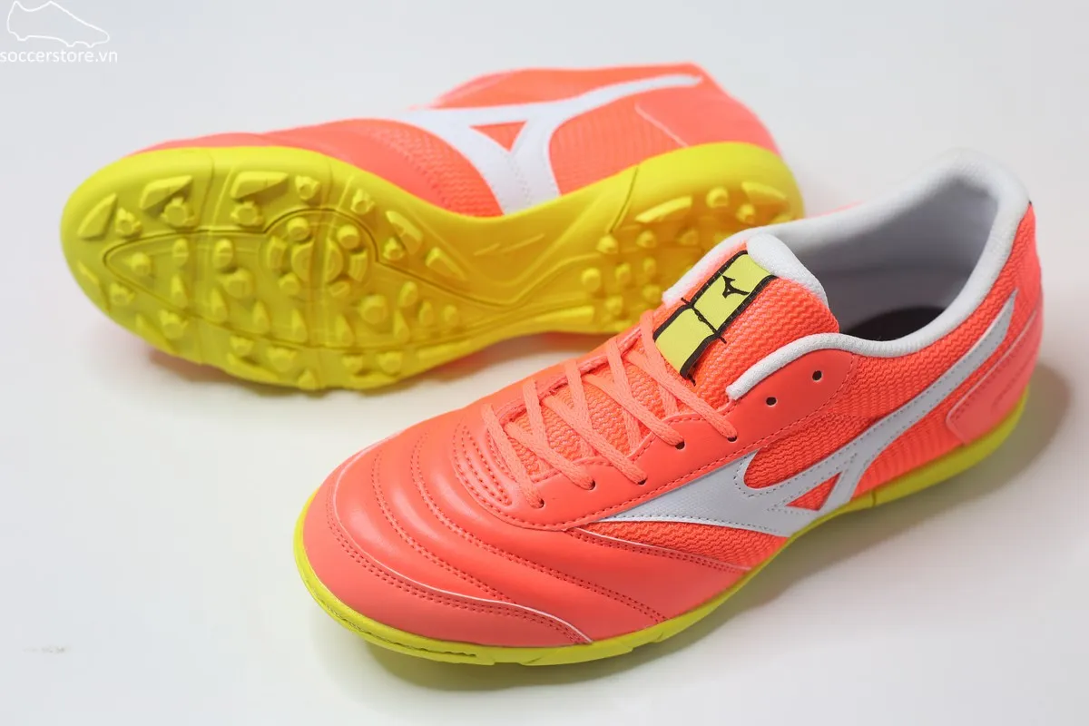 Mizuno Morelia MRL Sala Club TF màu đỏ cam Q1GB230380