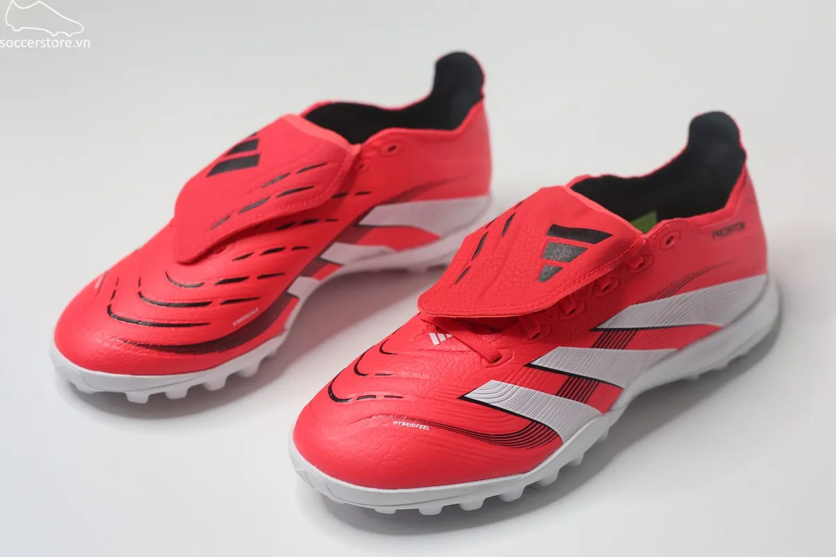 Adidas Predator League FT TF- Pure Victory màu đỏ trắng JS0384
