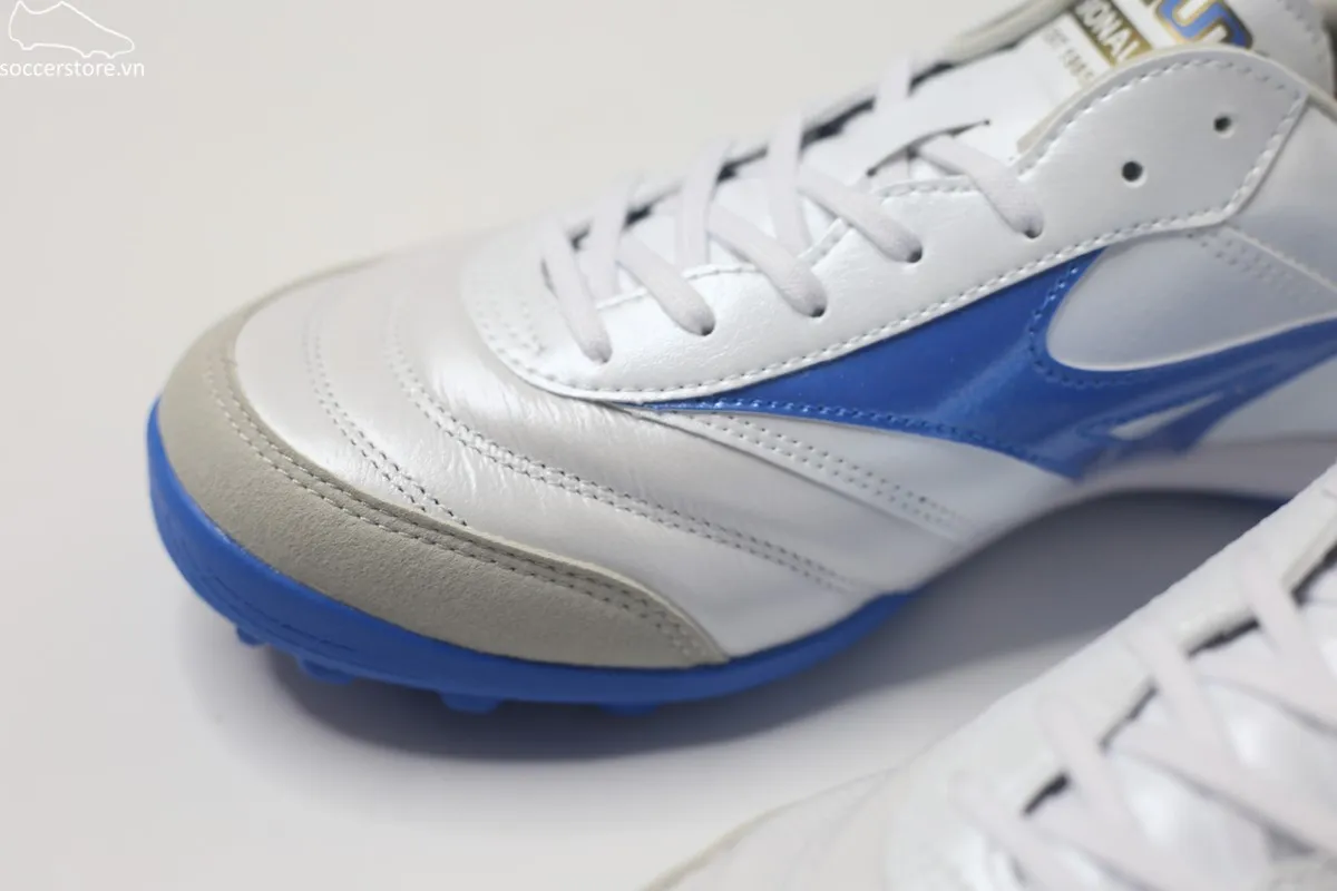 Mizuno Morelia Sala Elite TF màu trắng xanh Q1GB241225