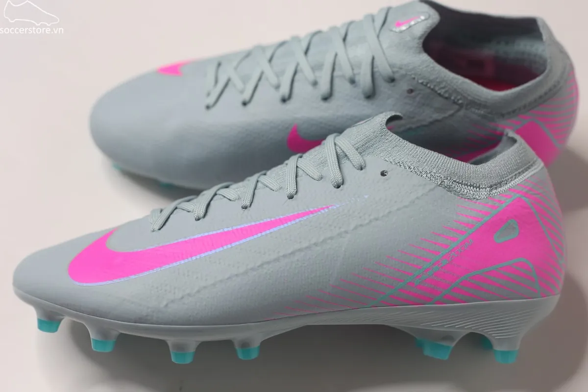 Nike Mercurial Vapor 16 Pro AG Air Zoom- Prism pack màu xám xanh FQ8684-301