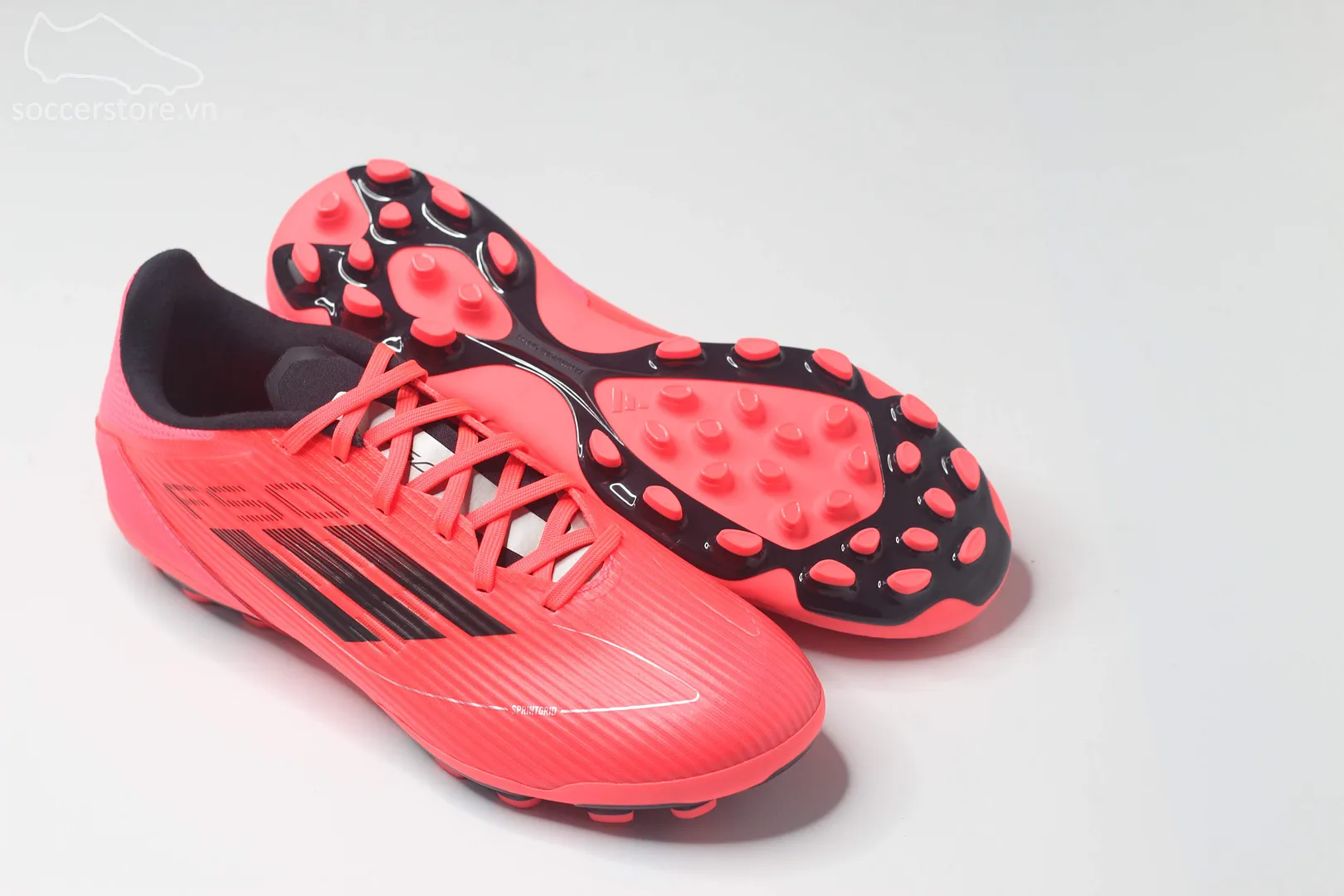Adidas F50 League AG 2G/3G Vivid Horizon pack màu đỏ cam IF1329