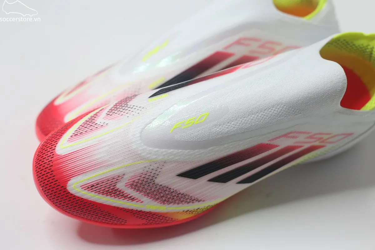 Adidas F50 Pro TF LL màu trắng đỏ JP7204