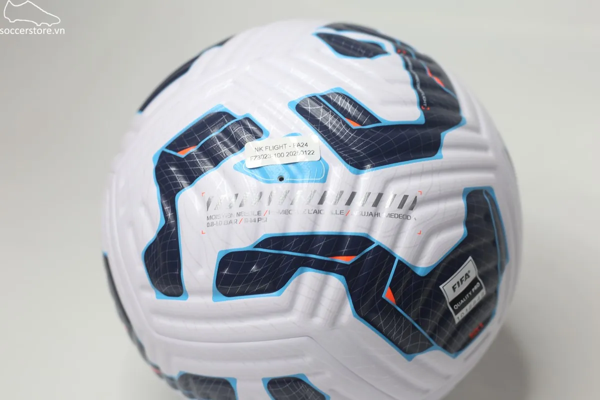 Bóng Nike Flight 2025 trắng xanh FIFA Quality Pro FZ3023-100