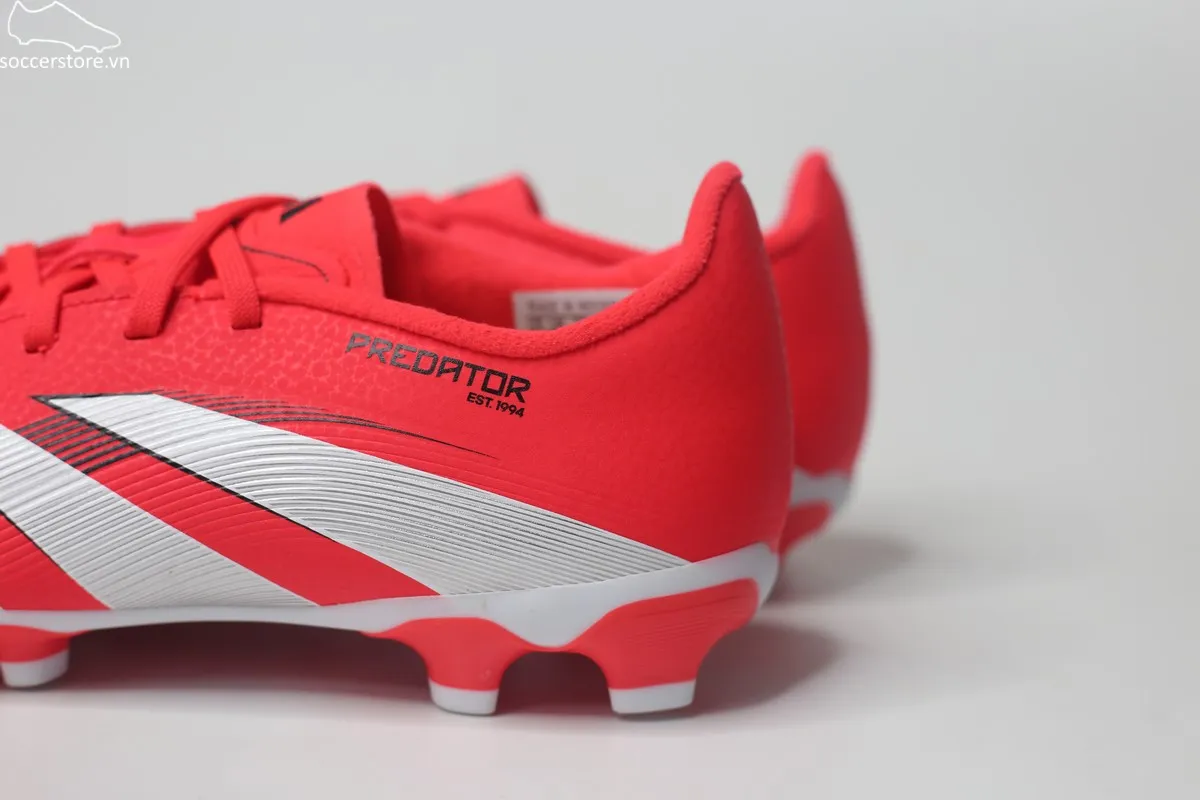 Adidas Predator League MG Kids- Pure Victory màu đỏ trắng ID3795