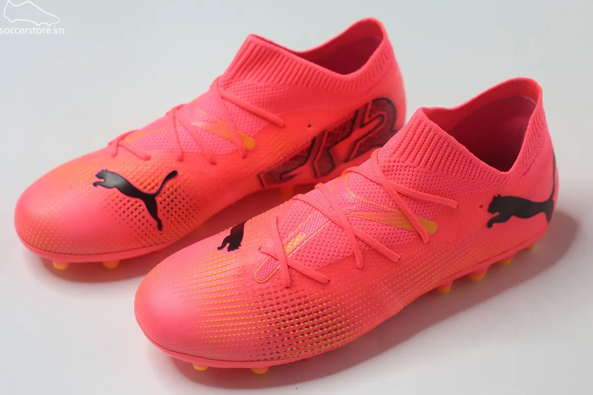 Puma Future 7 Match MG Jr màu đỏ cam 107730-03
