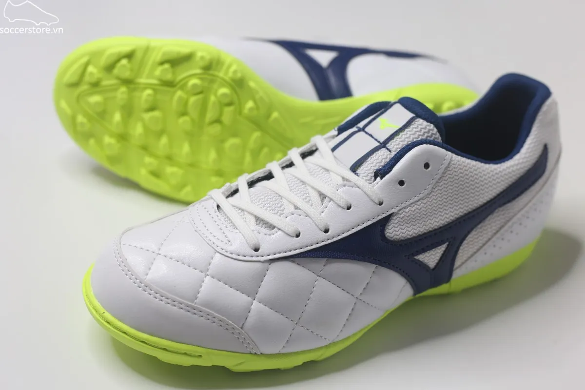 Mizuno Morelia Sala Club TF- trắng/ xanh đậm Q1GB261630