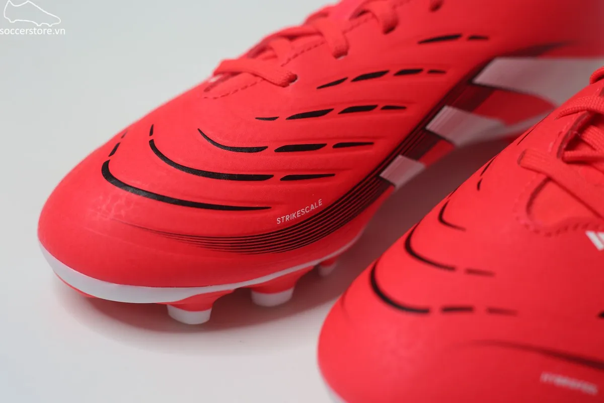 Adidas Predator League MG Kids- Pure Victory màu đỏ trắng ID3795