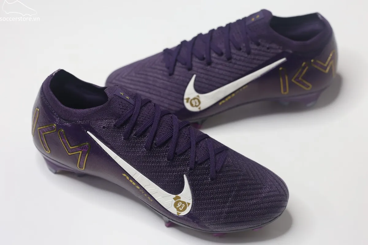 Nike Mercurial Vapor 16 Elite FG Kylian Mbappé màu tím FQ8683-500