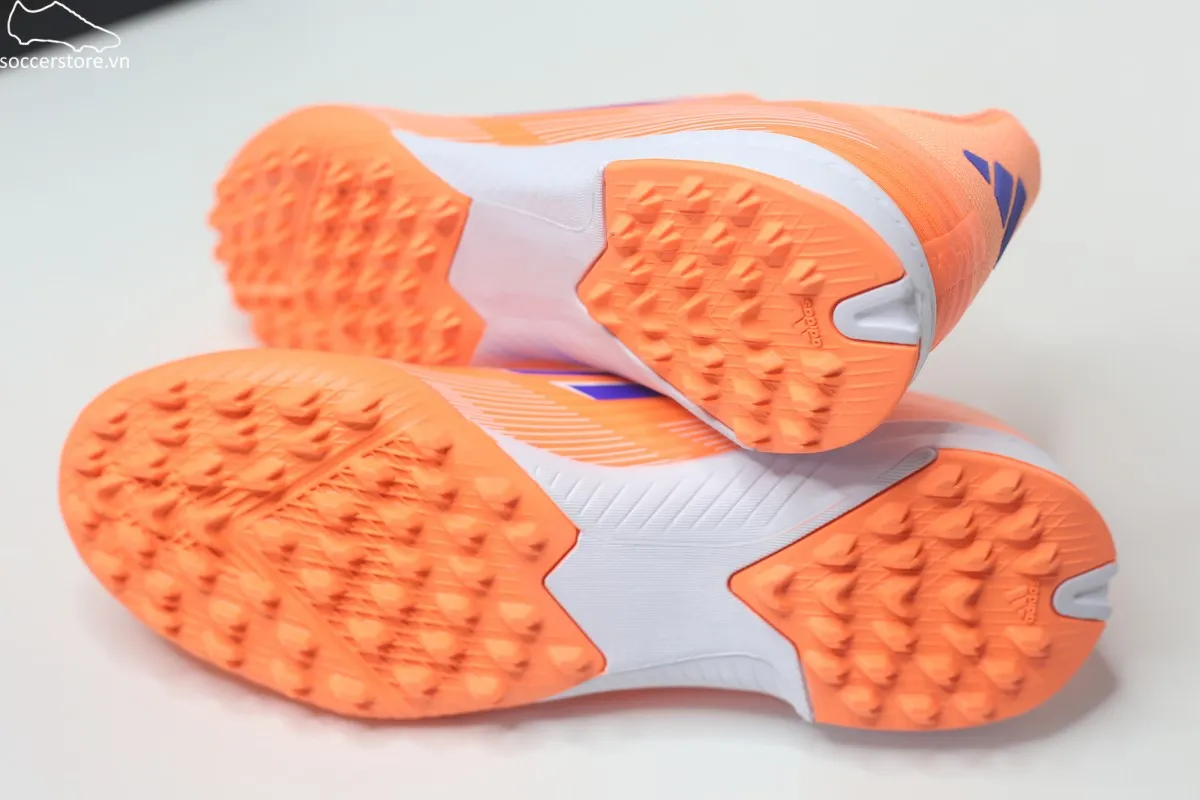 Giày Adidas F50 League TF J - màu cam trắng – Coral Blaze – JI0001